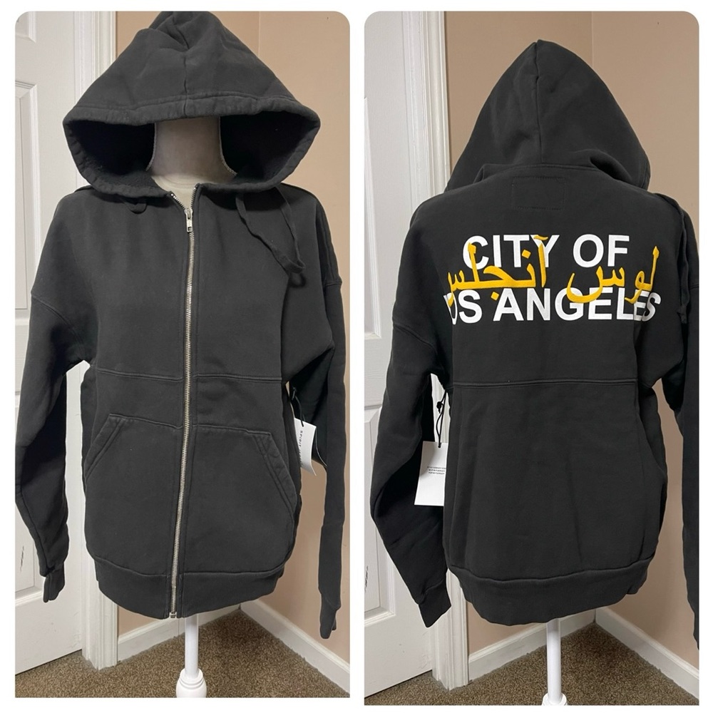 New men’s or women’s spirit jersey heavyweight LA Zip up hoodie size small